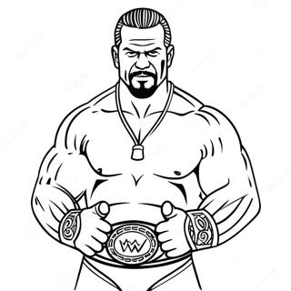 Wwe رنګین پاڼه د رنګولو پاڼې