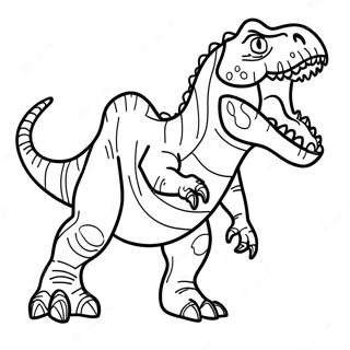 Giganotosaurus د رنګولو پاڼې