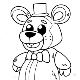 مینګل Fnaf د رنګولو پاڼه د رنګولو پاڼې