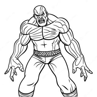 د عمل کې Wwe د فین رنګولو پاڼه د رنګولو پاڼې