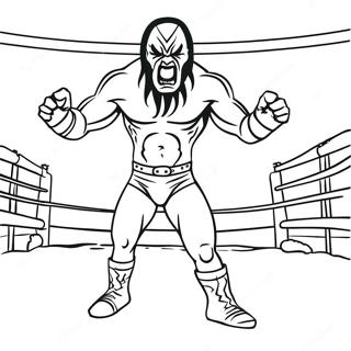 د عمل کې Wwe د فین رنګولو پاڼه د رنګولو پاڼې
