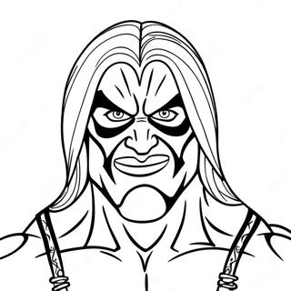 وېروونکی Wwe د فین رنګولو پاڼه د رنګولو پاڼې