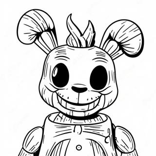 Withered Bonnie د رنګولو پاڼې