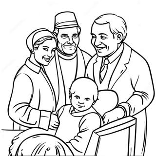 د رنګ کولو پاڼه چې د یوم کیپور کورنۍ غونډه د رنګولو پاڼې