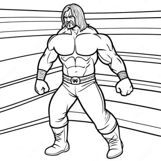 د لویانو لپاره د Wwe غوره غوره غونډل رنګولوک پاڼه د رنګولو پاڼې