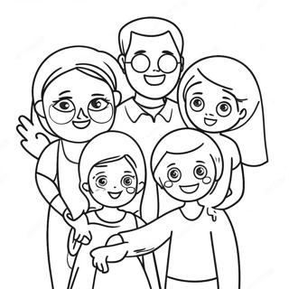 زه خپلې کورنۍ سره مینه لرم د رنګولو پاڼه د رنګولو پاڼې
