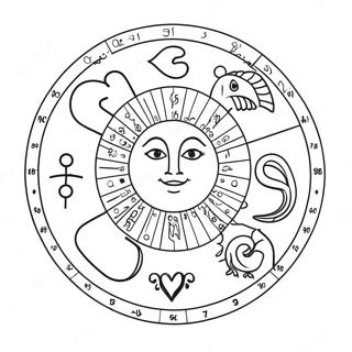 رازدارانه زائچه رنګولو پاڼه د رنګولو پاڼې