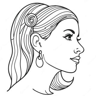 د غوږ رنګ کولو پاڼه د رنګولو پاڼې