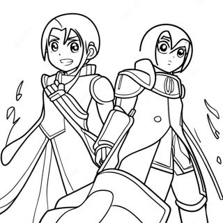 Sword Art Online رنګولو پاڼه د رنګولو پاڼې