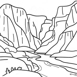 د سیند صحنه Grand Canyon رنګولو پاڼه د رنګولو پاڼې