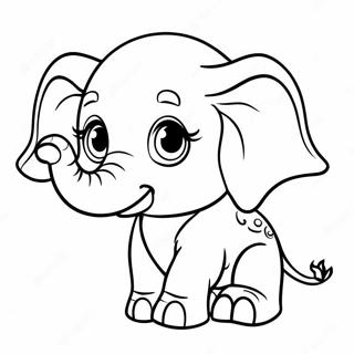 خوږې ژوي ښکلی ماشوم هاټي رنګولوک پاڼه د رنګولو پاڼې