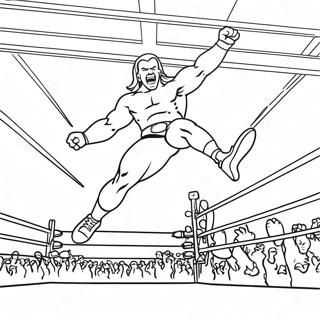 د Wwe غېړمټ د مخالف پر ټوپ رنګولو پاڼه د رنګولو پاڼې