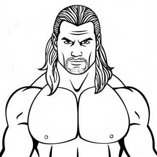 د Wwe سوپر سټارانو رنګولو پاڼه د رنګولو پاڼې