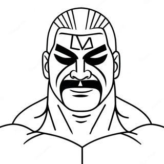 ساده Wwe غړمبېدونکی رنګولو پاڼه د رنګولو پاڼې