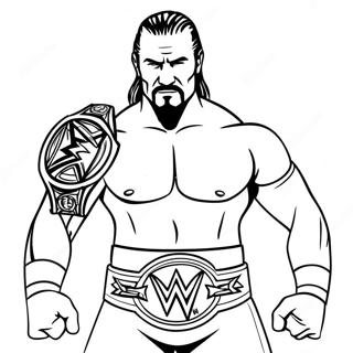 د Wwe رنګ کولو پاڼه د رنګولو پاڼې