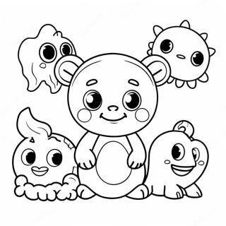 د ماشومانو خوږ ډیزني رنګونې پاڼې