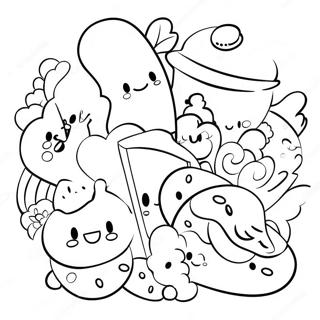 کوايي ښکلی انیمه رنګونې پاڼې