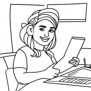 ټیک ټاک رنګونې پاڼې