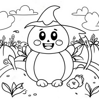 کدو باغ رنګونې پاڼې