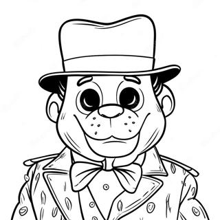 د Fnaf امنیتي خنډ ګلیمرس ګلمرک فریډي رنګولوک پاڼه د رنګولو پاڼې