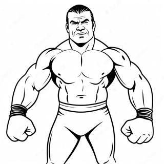 متحرک Wwe غېږه کوونکی د تعقیب پاڼه د رنګولو پاڼې