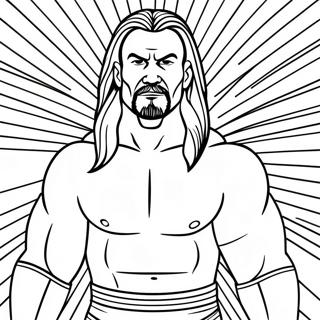متحرک Wwe غېږه کوونکی د تعقیب پاڼه د رنګولو پاڼې