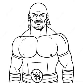 متحرک Wwe غېږه کوونکی د تعقیب پاڼه د رنګولو پاڼې
