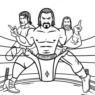 د Wwe چيمپين شپ سيالي د رنګولو پاڼه د رنګولو پاڼې