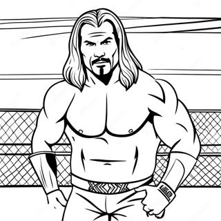 ژوندی د Wwe غورزنی داخلې د رنګولو پاڼه د رنګولو پاڼې