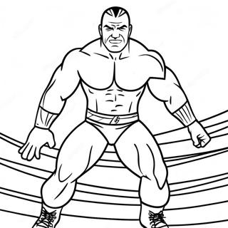 د کلمو سره متحرک Wwe عمل رنګولو پاڼه د رنګولو پاڼې