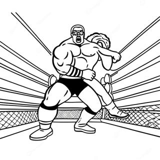 د Wwe شدیدې سیالۍ رنګولو پاڼه د رنګولو پاڼې