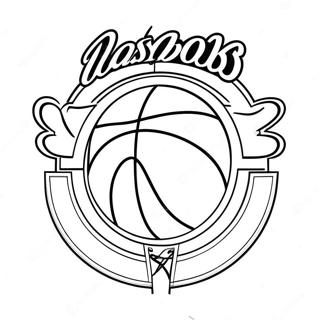 د لوګو Nba رنګول پاڼه د رنګولو پاڼې