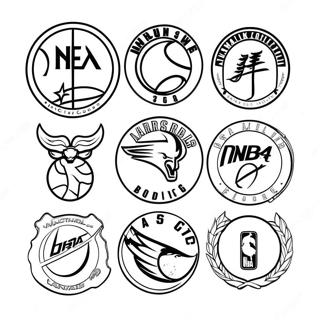 د رنګین Nba ټیم لوګو رنګول پاڼه د رنګولو پاڼې