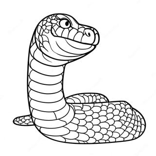 حمله لپاره تیار وېرونکی شاه کبرا رنګولوک پاڼه د رنګولو پاڼې