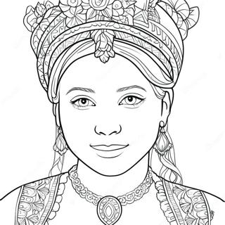 موریه الیزابیت رنګولو پاڼه د رنګولو پاڼې