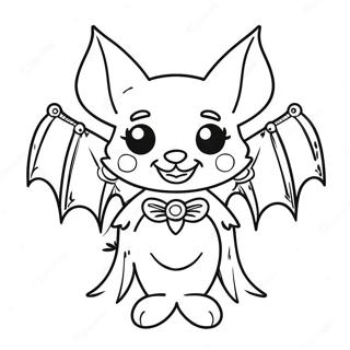 د اکسسوریو سره سټایلیش Rouge The Bat رنګولو پاڼه د رنګولو پاڼې