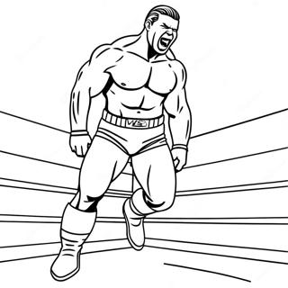 د مخالف پر سر د Wwe غېږنیونکی رنګین پاڼه د رنګولو پاڼې