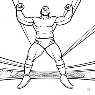 د نقطه مارکر سره د مخالف پر ټوپونکی Wwe غېږه رنګولوک پاڼه د رنګولو پاڼې