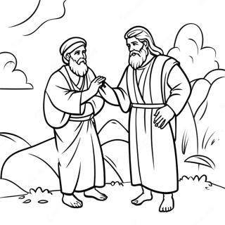 ابراهیم او اسحاق رنګول د رنګولو پاڼې
