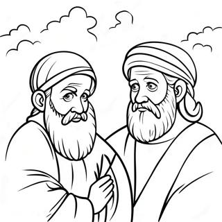 ابراهیم او اسحاق رنګول د رنګولو پاڼې