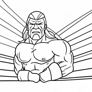 د عمل ډک Triple H د رنګ په مېدان کښې رنګولو پاڼه د رنګولو پاڼې