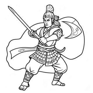ګیوی په جنګي حالت کې رنګولوک پاڼه د رنګولو پاڼې